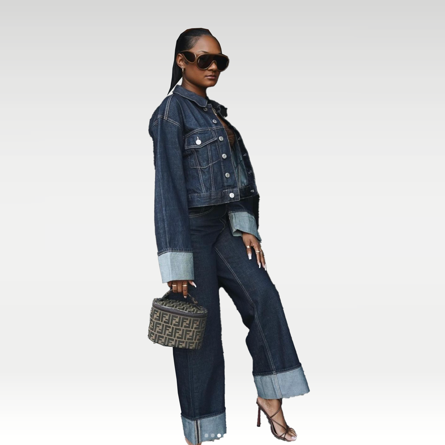 Chic Dubois™ | Ensemble en Jean Jade