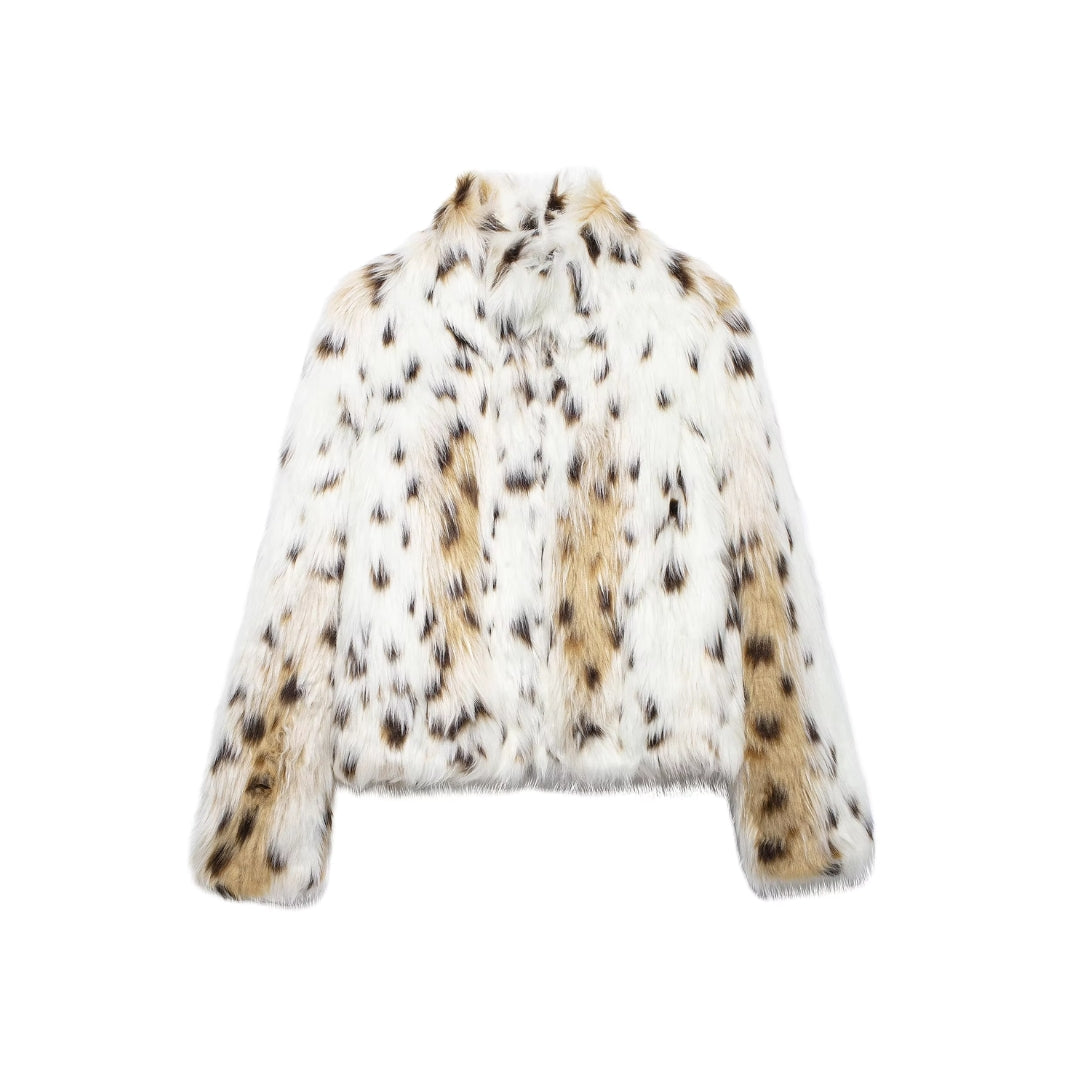 Chic Dubois™ | VESTE EN FOURRURE DE LEOPARD