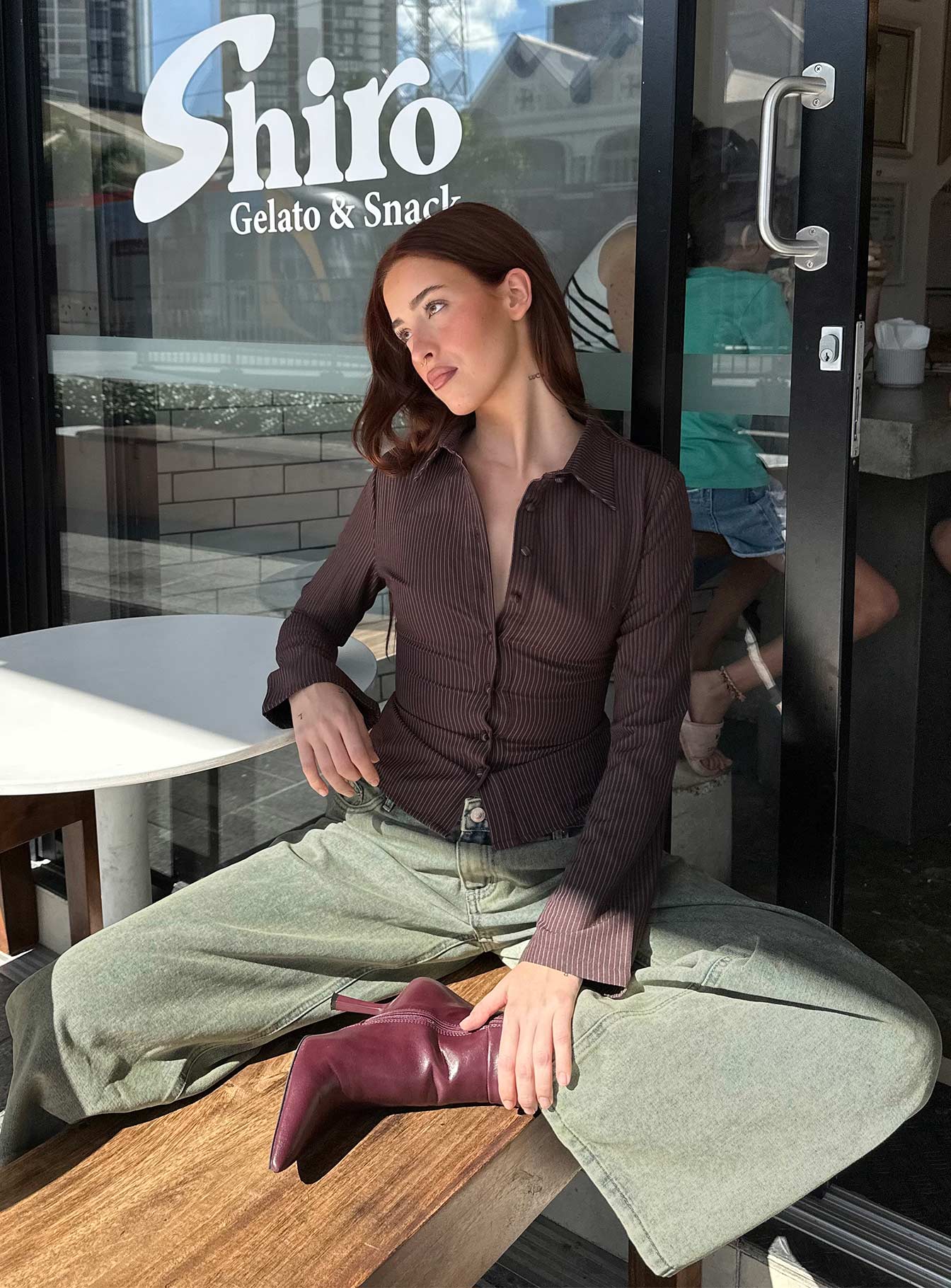 LENIA | BLOUSE ÉVASÉE