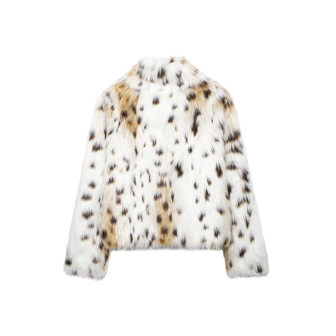 Chic Dubois™ | VESTE EN FOURRURE DE LEOPARD