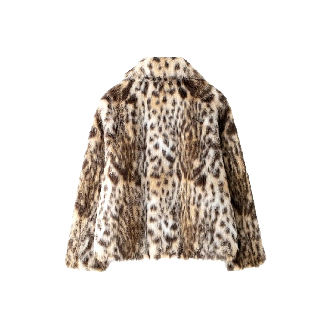 Chic Dubois™ | VESTE EN FOURRURE DE LEOPARD
