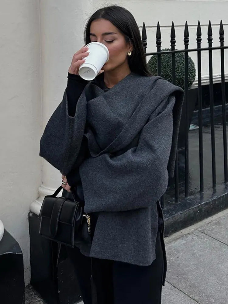 Chic Dubois™ | Mace Manteau Écharpe Élégant