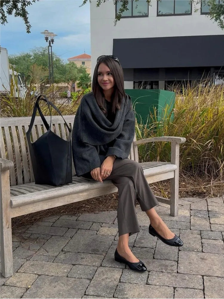 Chic Dubois™ | Mace Manteau Écharpe Élégant