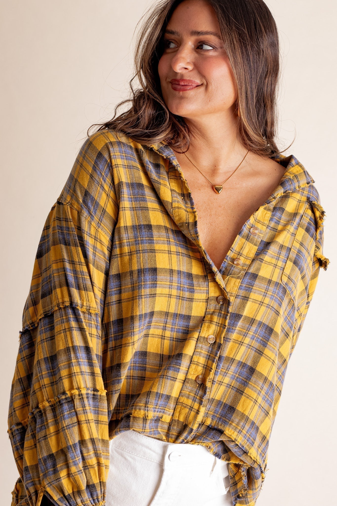 ROSIE™ | BLOUSE EN FLANELLE