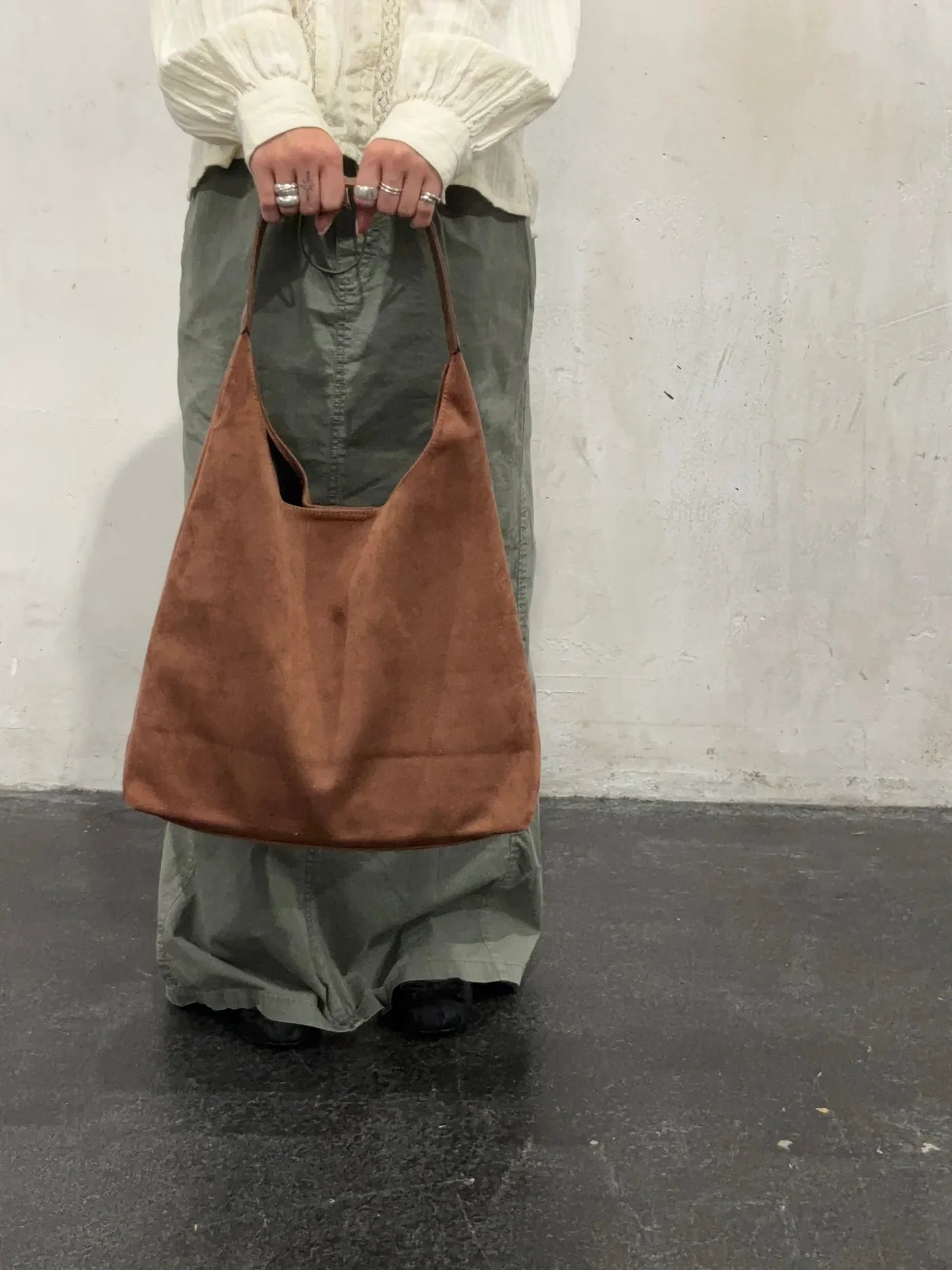 Chic Dubois™ | Sac à épaule en suède RetroSoft