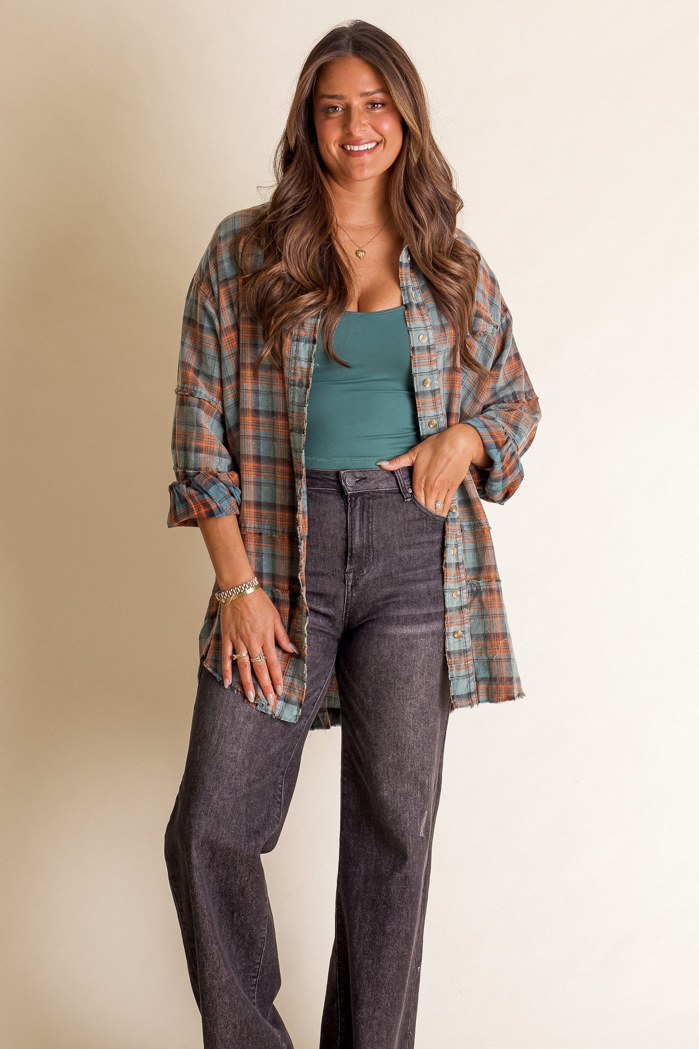 ROSIE™ | BLOUSE EN FLANELLE