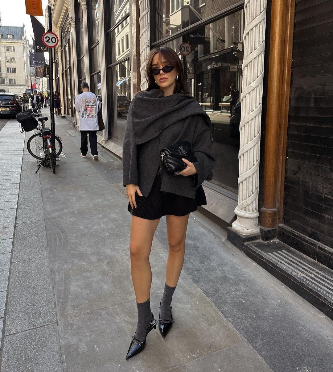 Chic Dubois™ | Mace Manteau Écharpe Élégant