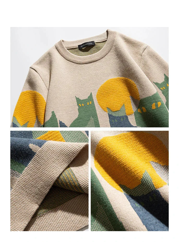 Ella™| Unisex Katzenpullover