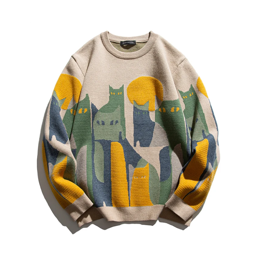 Ella™| Unisex Katzenpullover