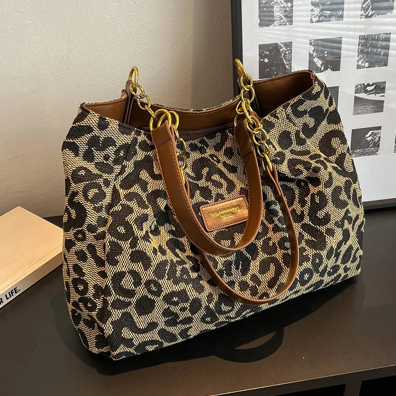 Chic Dubois™ | Tote Luxe Léopard