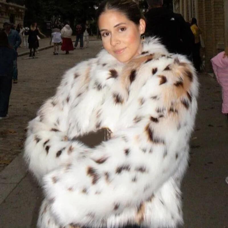 Chic Dubois™ | VESTE EN FOURRURE DE LEOPARD