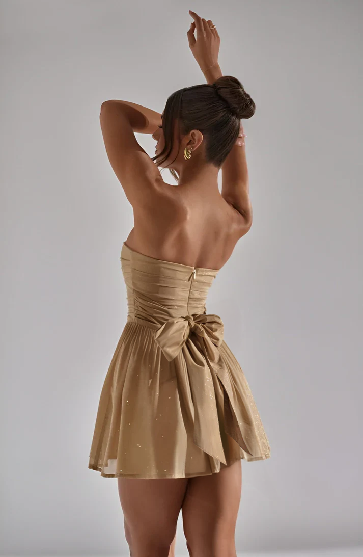 Chic Dubois™ | Robe Paillettes Décolletée