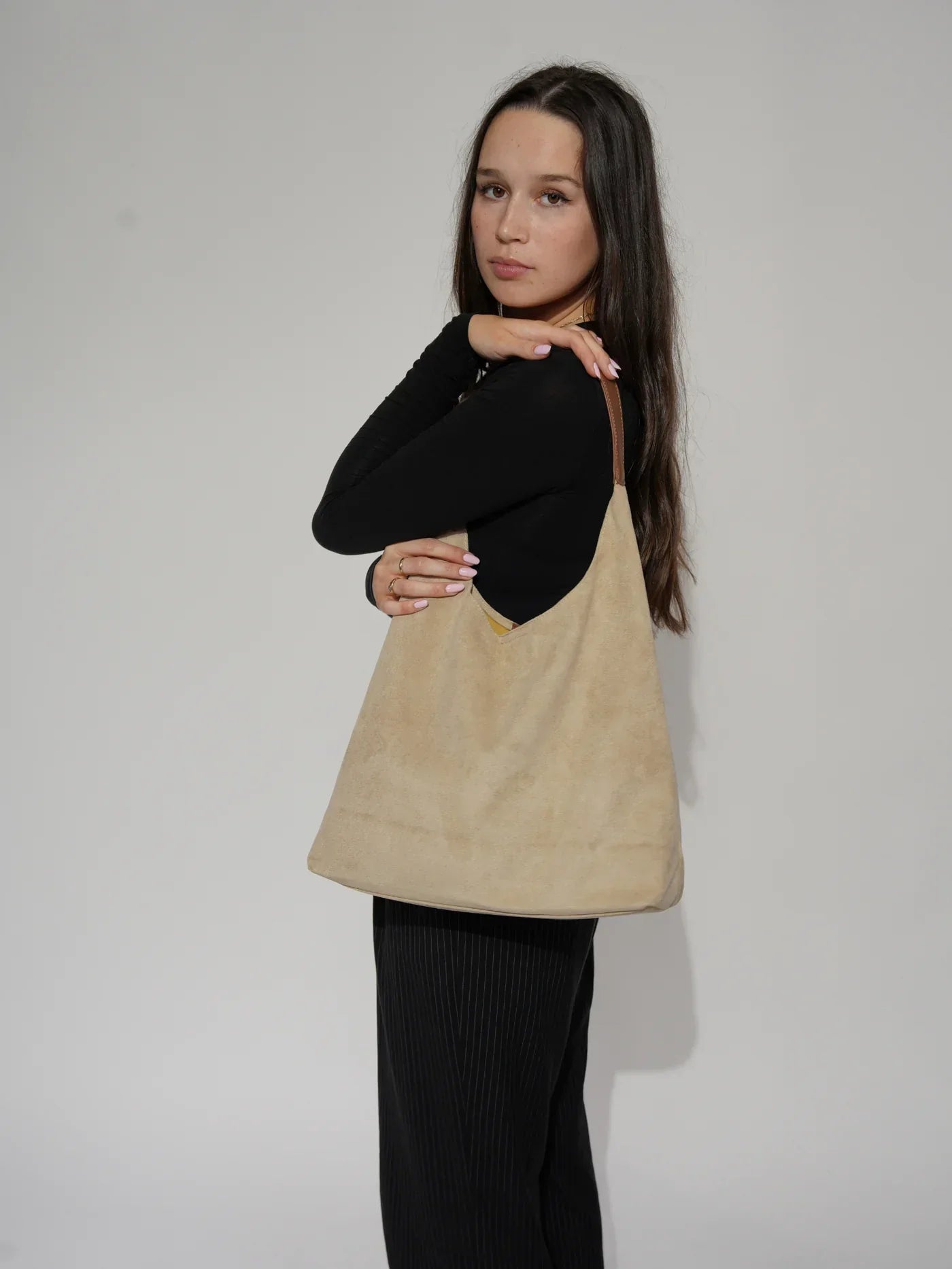 Chic Dubois™ |  Sac à épaule en suède RetroSoft