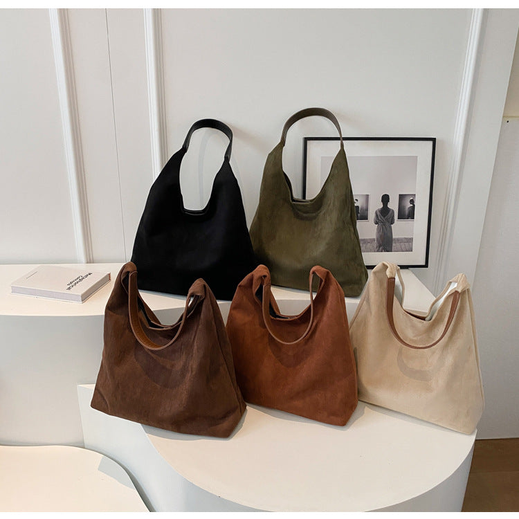 Chic Dubois™ |  Sac à épaule en suède RetroSoft