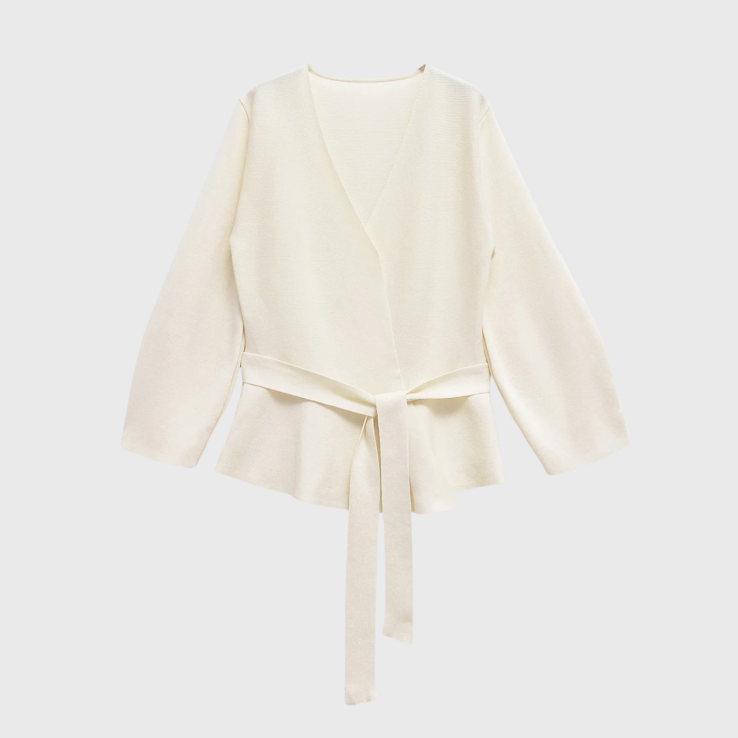 Chic Dubois™ | Mauve Cardigan à lacer