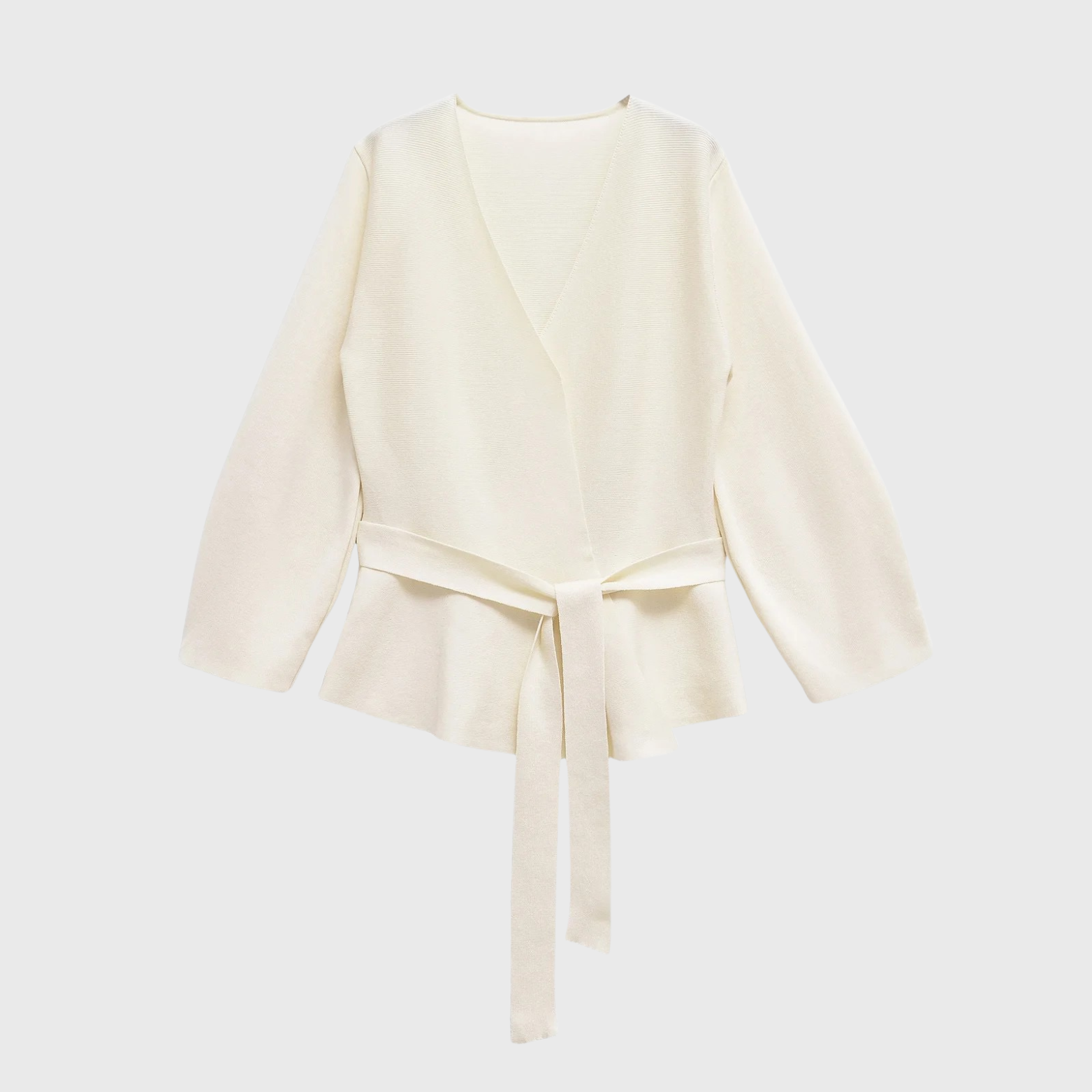 Chic Dubois™ | Mauve Cardigan à lacer