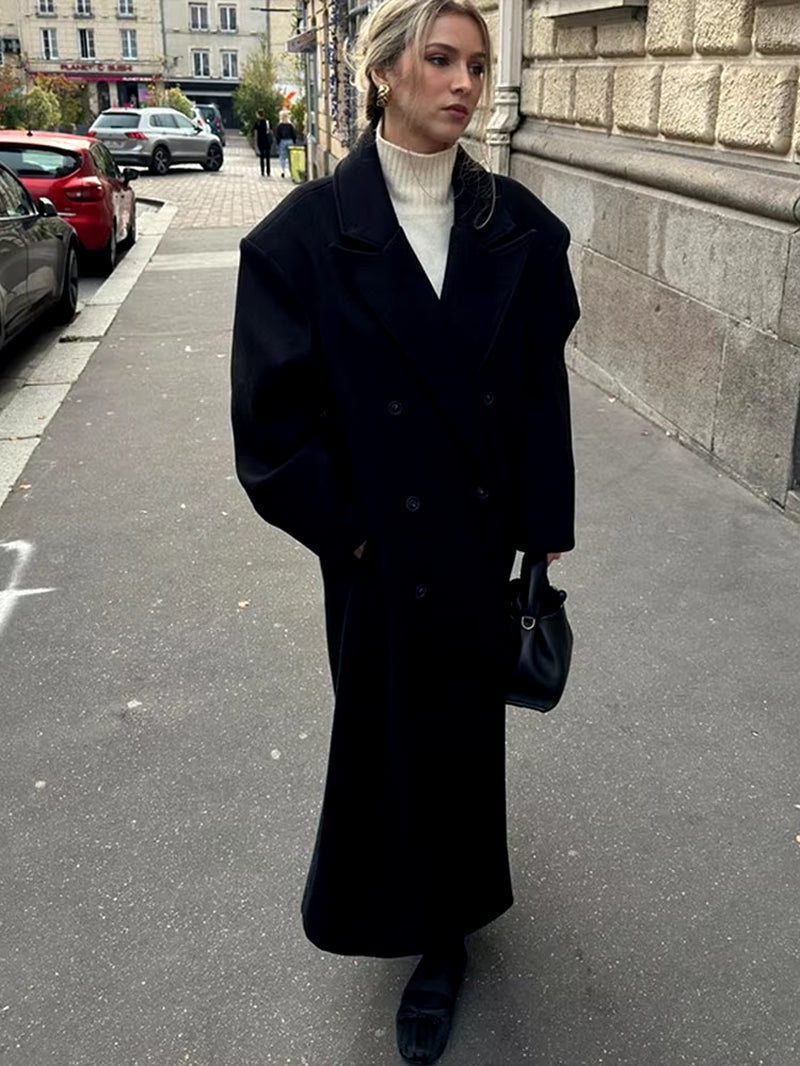 Juna | Lange oversized Jacke