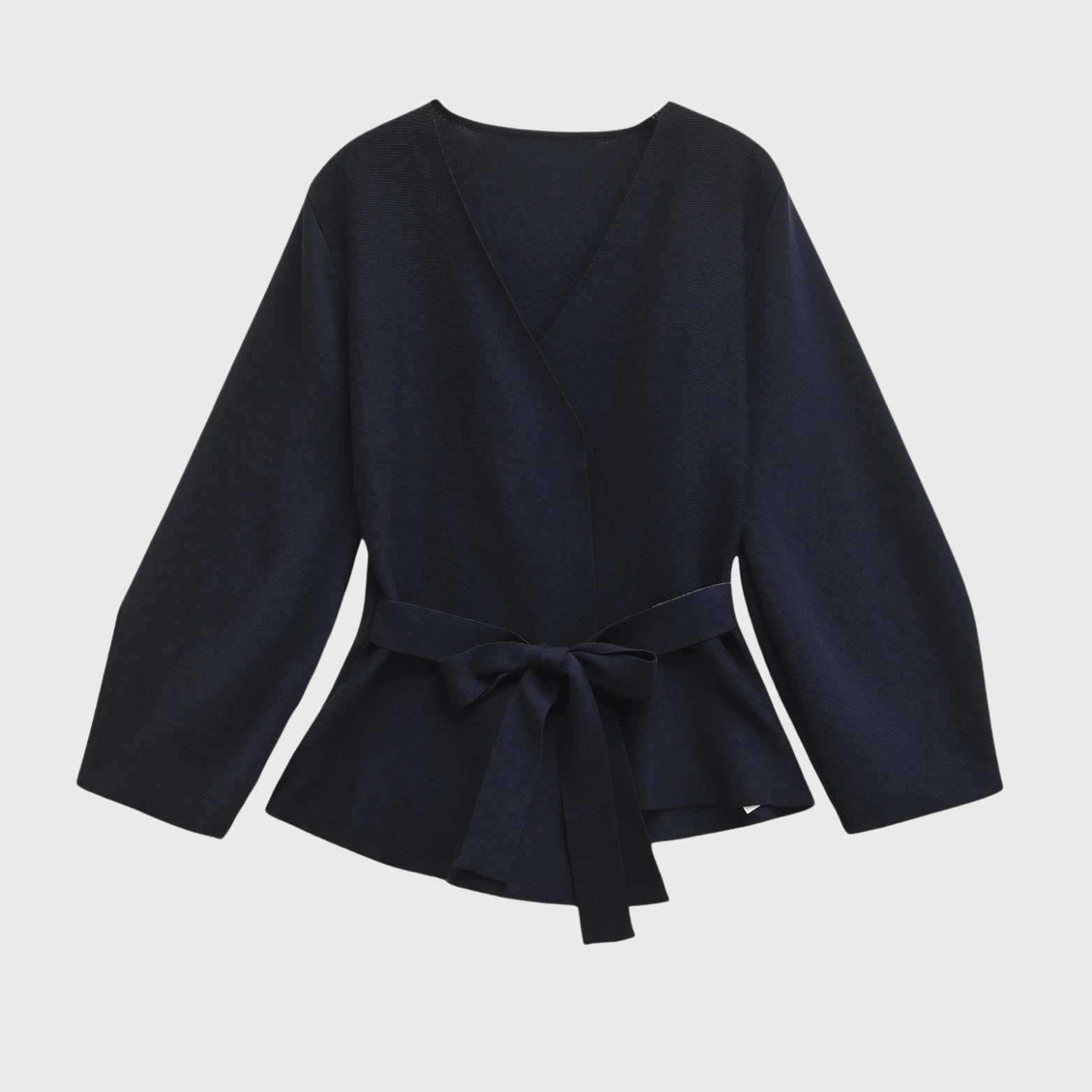 Chic Dubois™ | Mauve Cardigan à lacer