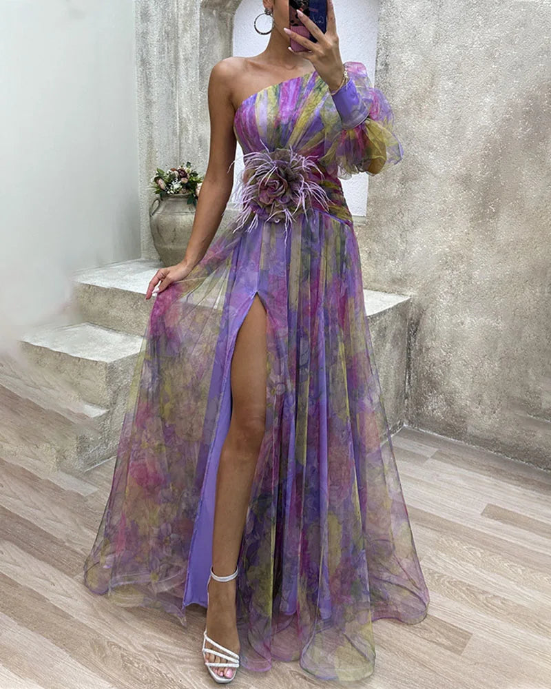Chic Dubois™ | Robe Éblouissante en Fleurs