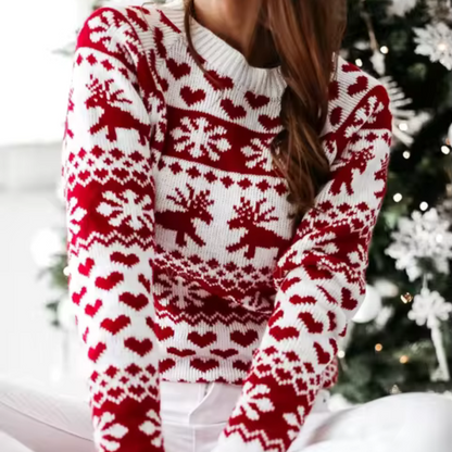 Kira | Weihnachtsstrickpullover