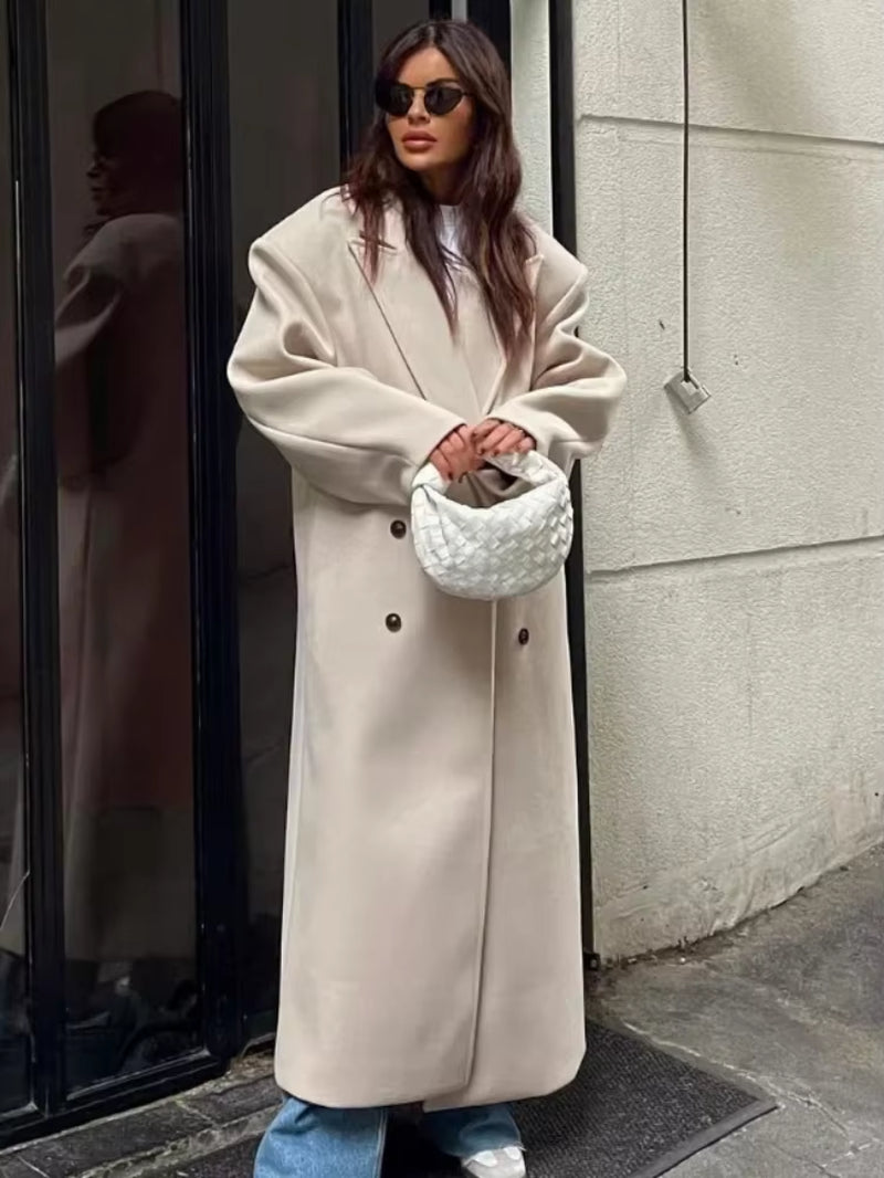 Juna | Lange oversized Jacke