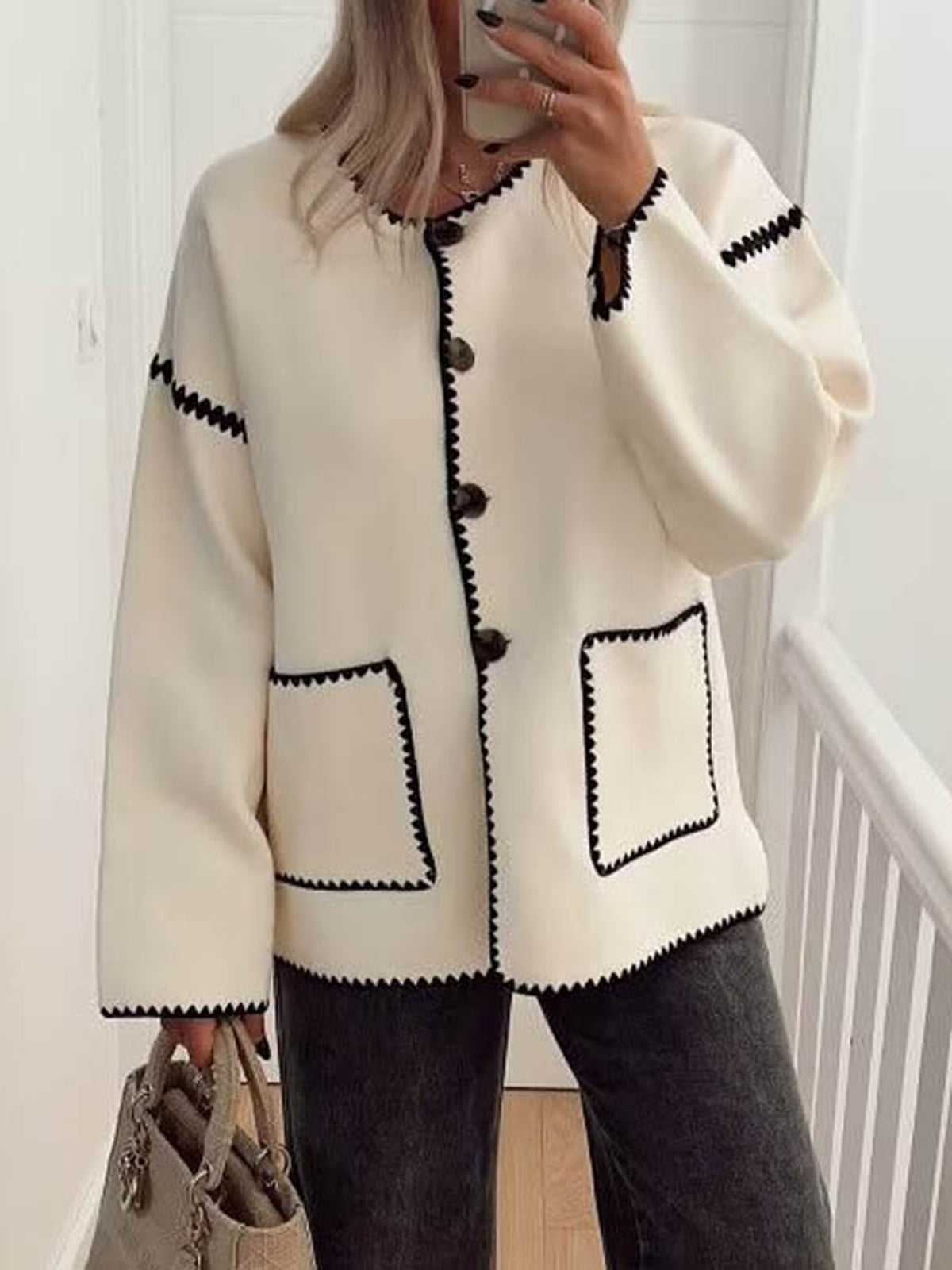 Chic Dubois™ | Veste contrastée