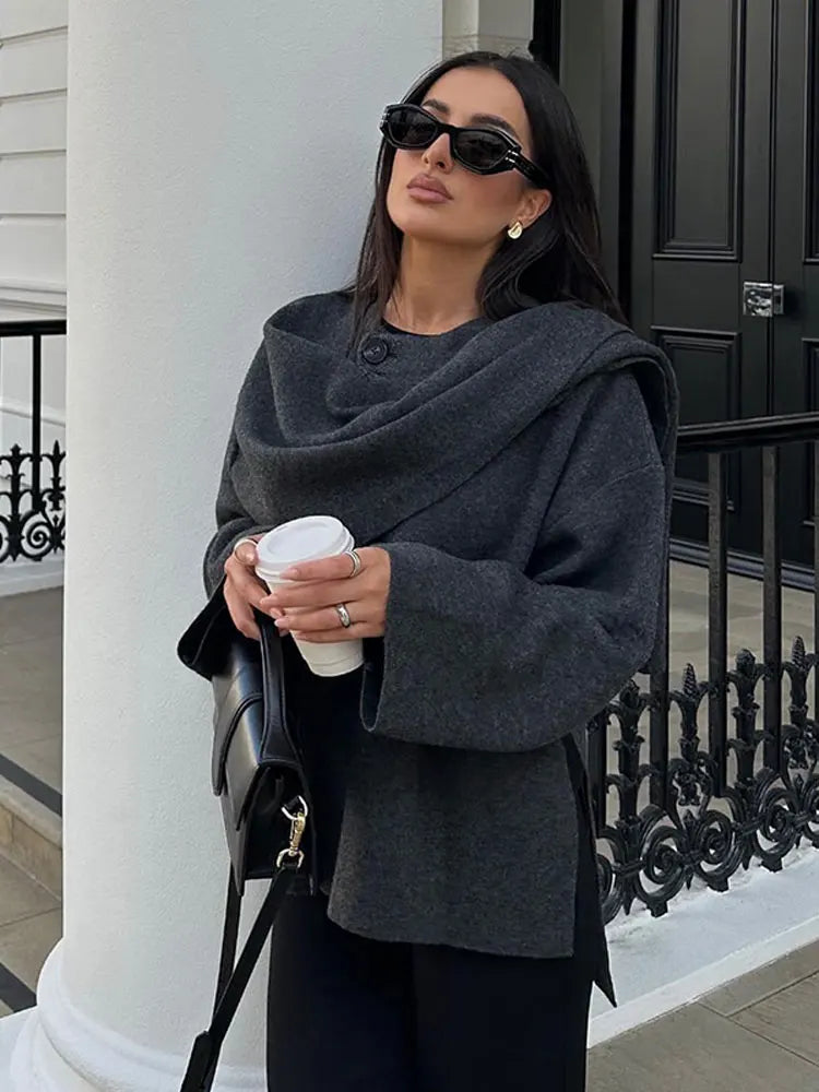 Chic Dubois™ | Mace Manteau Écharpe Élégant