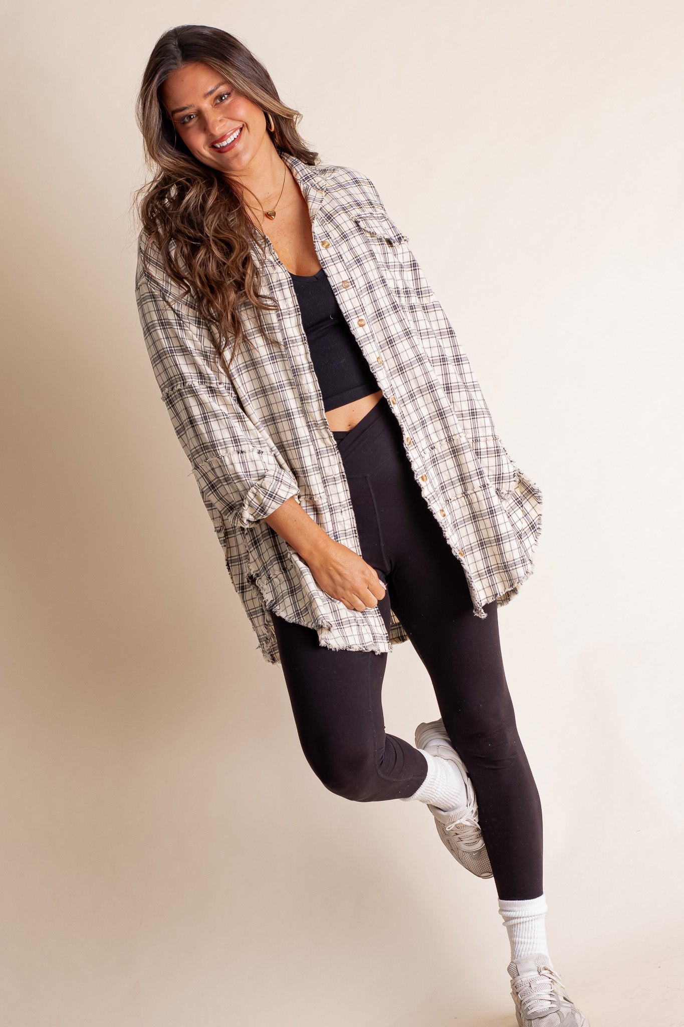 ROSIE™ | BLOUSE EN FLANELLE