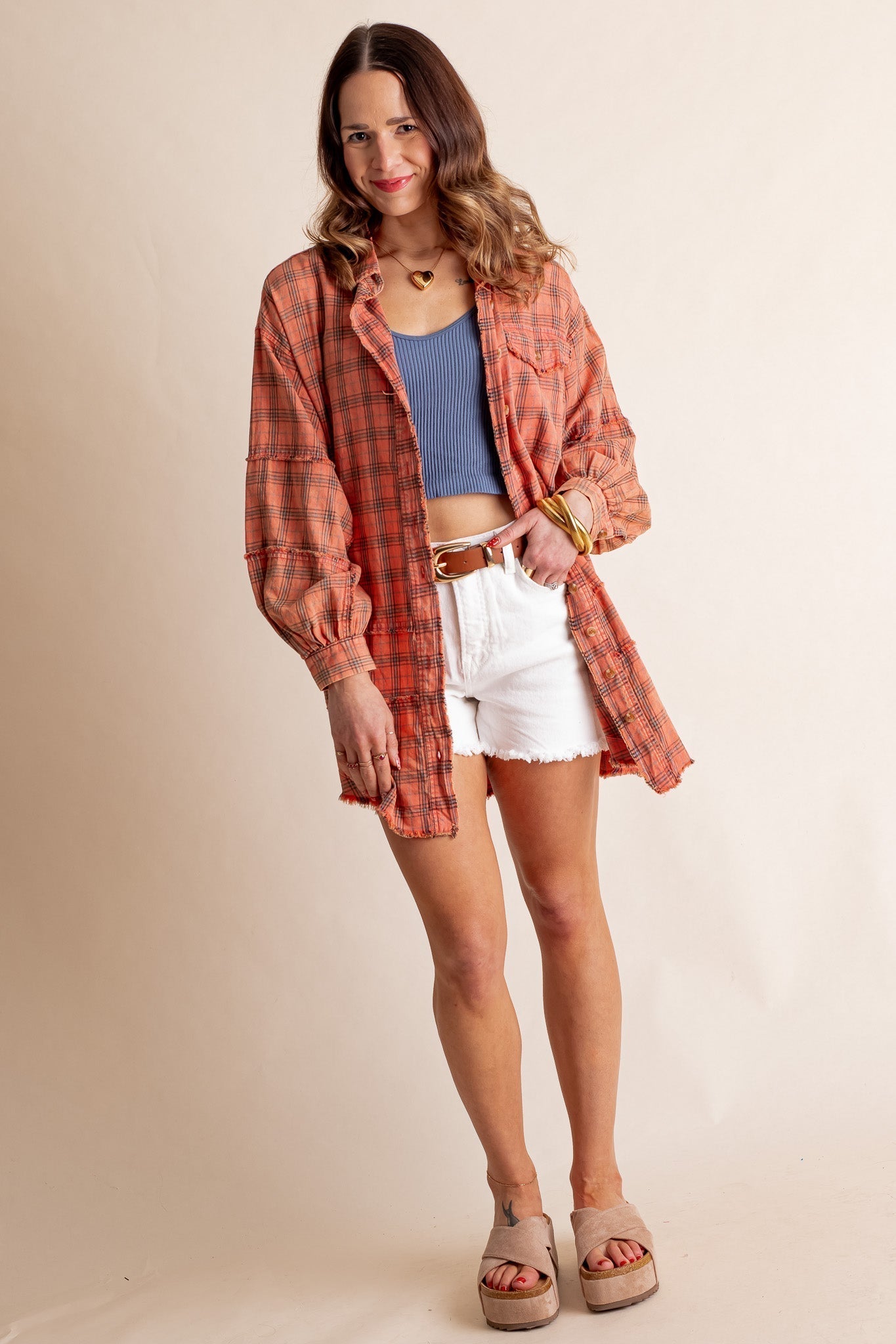 ROSIE™ | BLOUSE EN FLANELLE