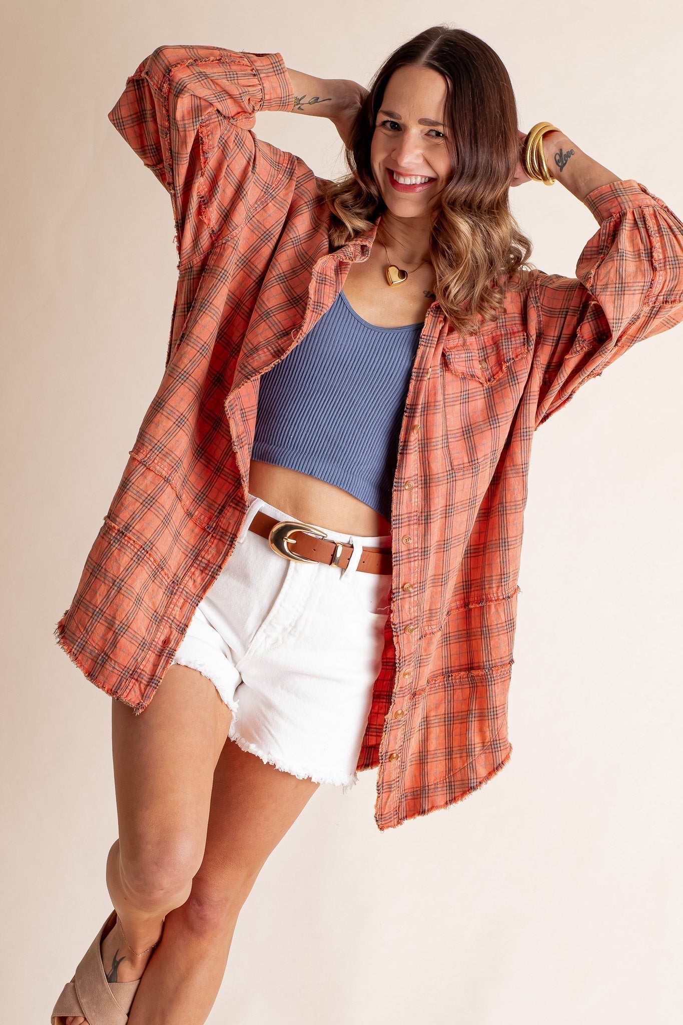 ROSIE™ | BLOUSE EN FLANELLE