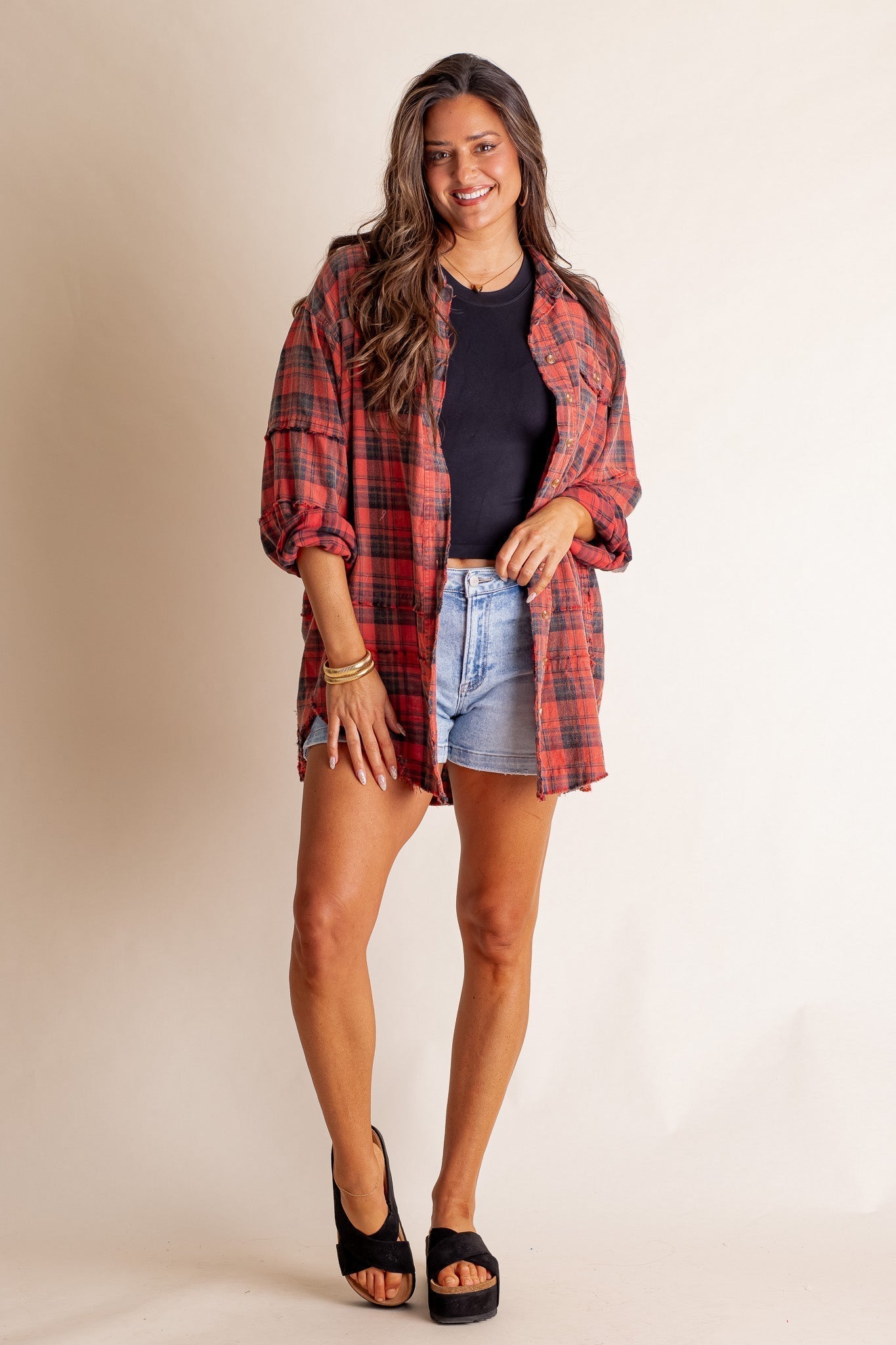 ROSIE™ | BLOUSE EN FLANELLE