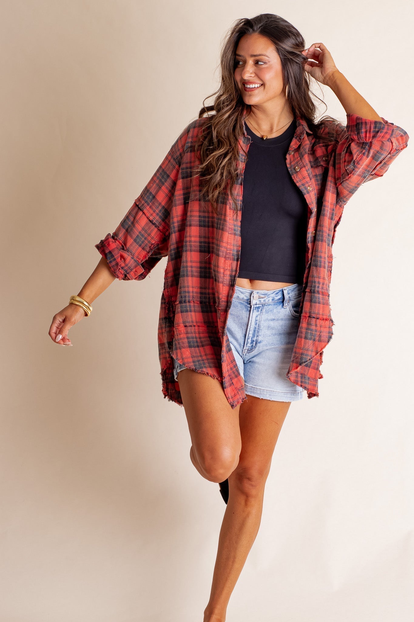 ROSIE™ | BLOUSE EN FLANELLE