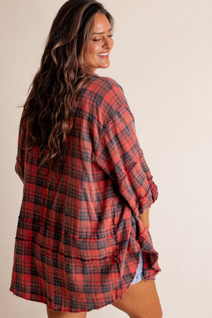 ROSIE™ | BLOUSE EN FLANELLE