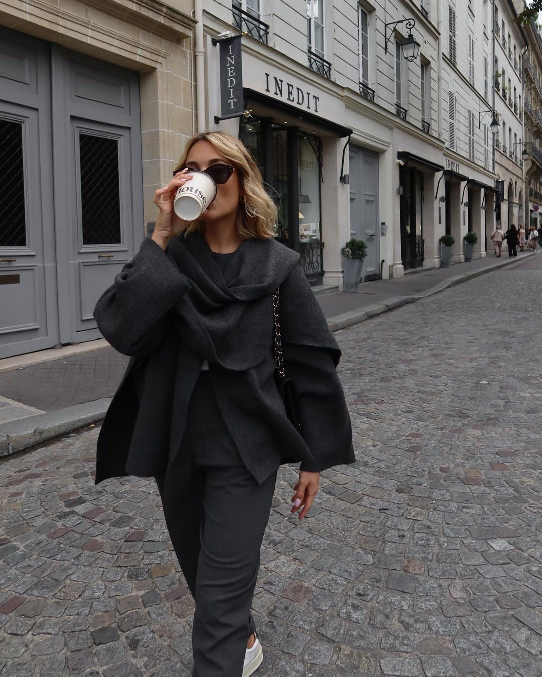 Chic Dubois™ | Mace Manteau Écharpe Élégant