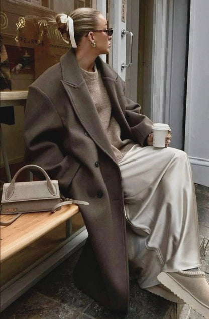 Juna | Lange oversized Jacke
