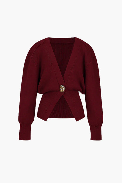 Ella Kurzer Strickcardigan