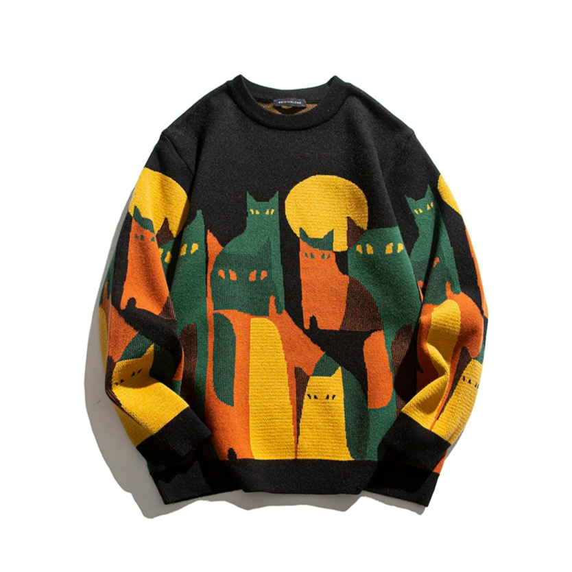 Ella™| Unisex Katzenpullover
