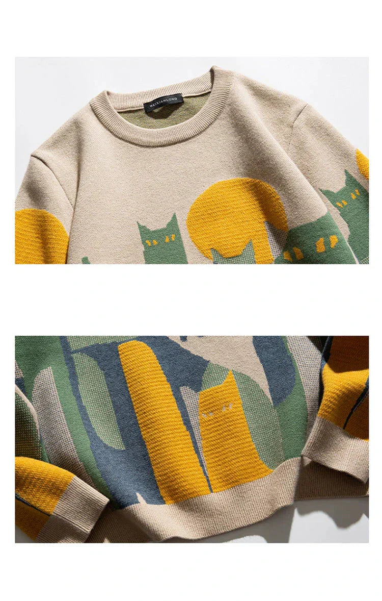 Ella™| Unisex Katzenpullover