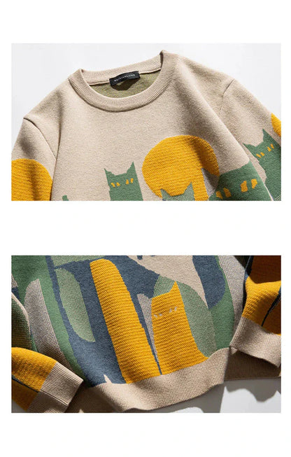 Ella™| Unisex Katzenpullover