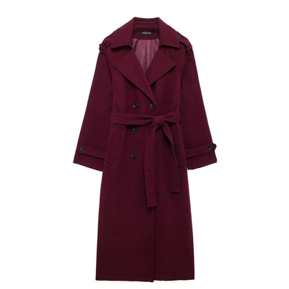 Klassisch | Burgunder Jacke