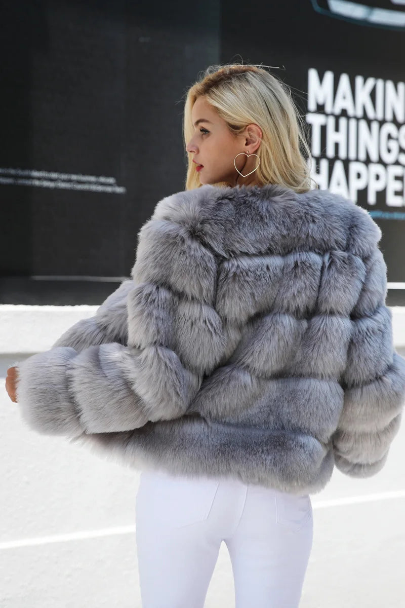 Nyla | Faux Fur Jacke