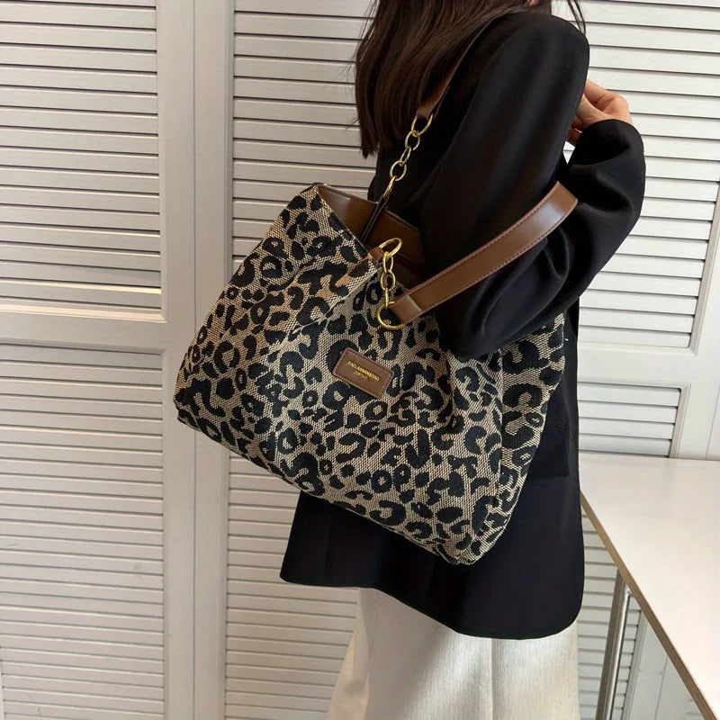 Chic Dubois™ | Tote Luxe Léopard