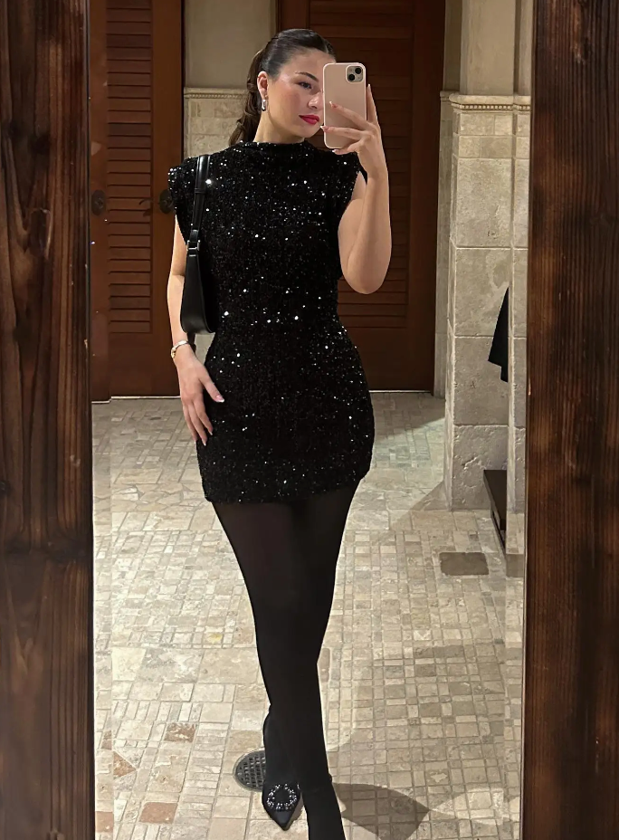 Chic Dubois™ | Tina Robe à paillettes