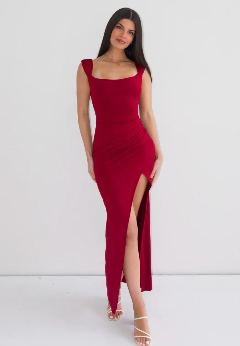 Chic Dubois™ | Robe élégante avec fente