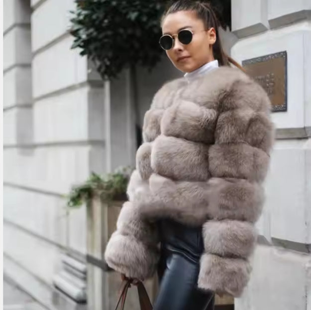 Nyla | Faux Fur Jacke