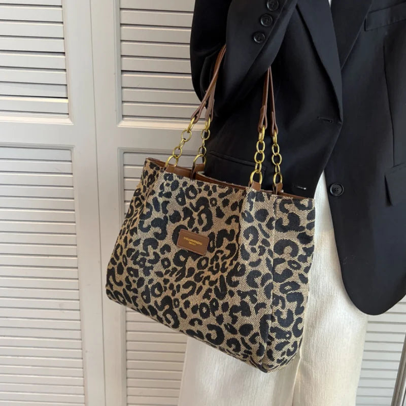 Chic Dubois™ | Tote Luxe Léopard