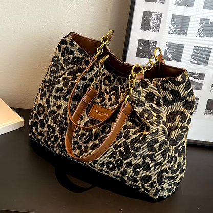 Chic Dubois™ | Tote Luxe Léopard