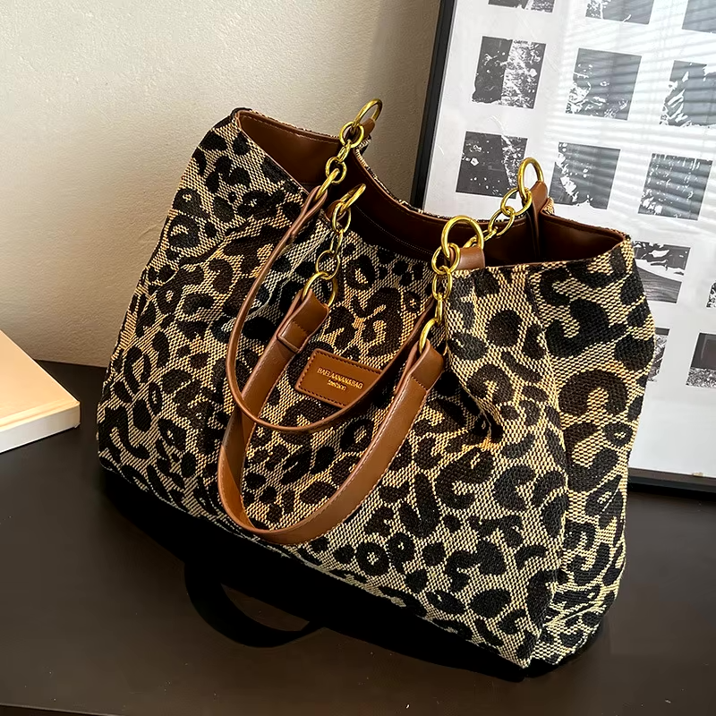 Chic Dubois™ | Tote Luxe Léopard