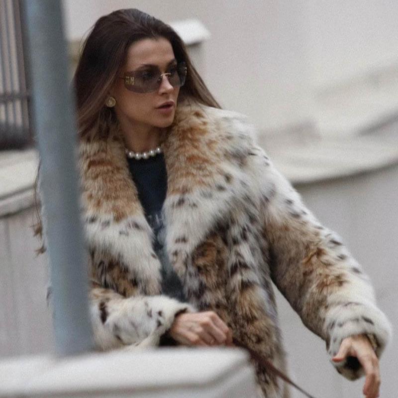 Chic Dubois™ | VESTE EN FOURRURE DE LEOPARD