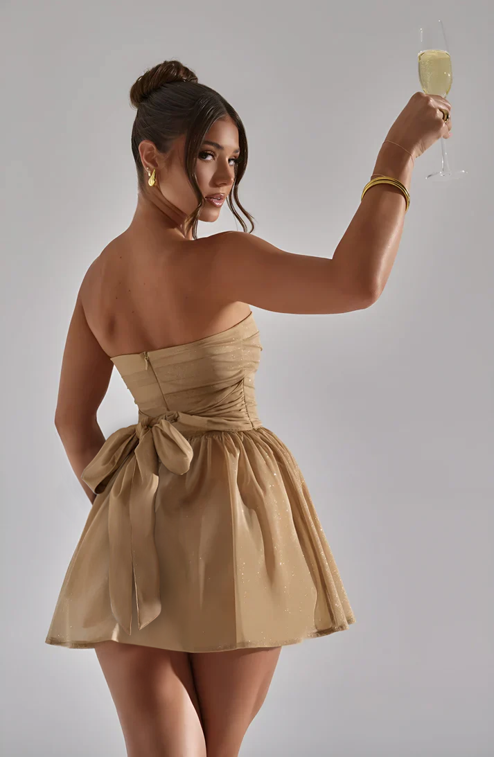 Chic Dubois™ | Robe Paillettes Décolletée